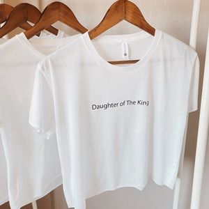 Daughter Of The King crop top